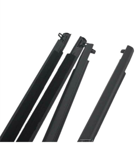 4Pieces Weather Strips Window Belt Rubber Seal Mould Trim Moulding Trim Fit For Mazda 3 BK Series Sedan Hatchback - Machter