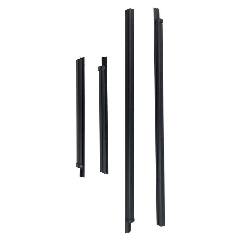 4Pcs Outer Window Seals Moulding Set Fit For Nissan Navara D40 For Mitsubishi Triton 80820EB700 2005-2014 WDS-NS001 - Machter
