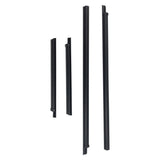 4Pcs Outer Window Seals Moulding Set Fit For Nissan Navara D40 For Mitsubishi Triton 80820EB700 2005-2014 WDS-NS001 - Machter