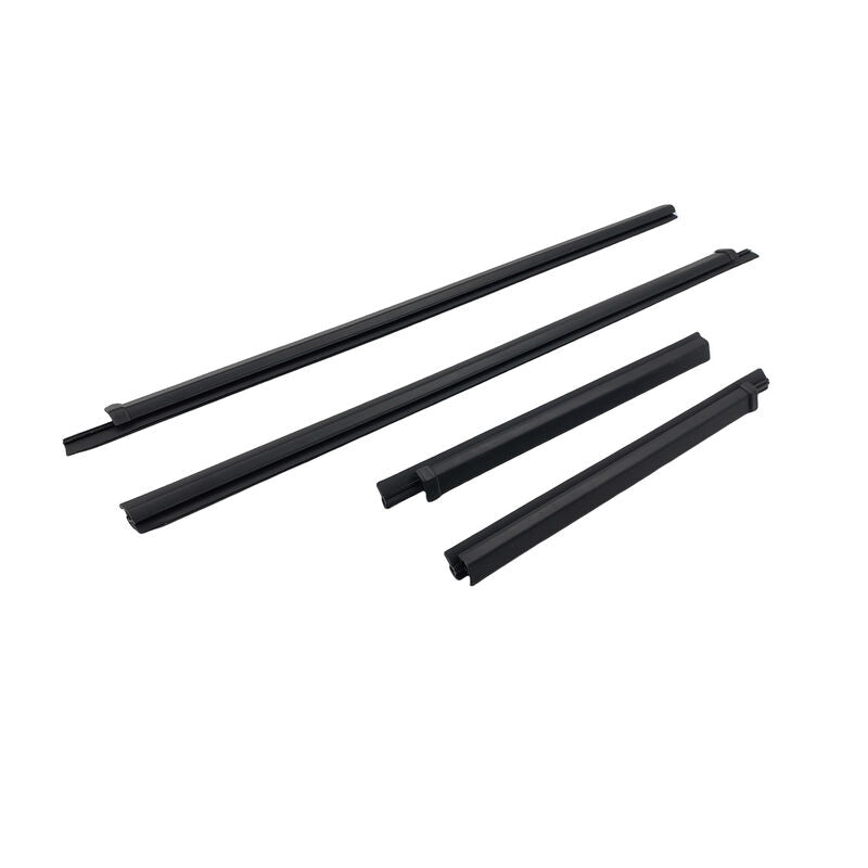 4Pcs Outer Window Seals Moulding Set Fit For Nissan Navara D40 For Mitsubishi Triton 80820EB700 2005-2014 WDS-NS001 - Machter