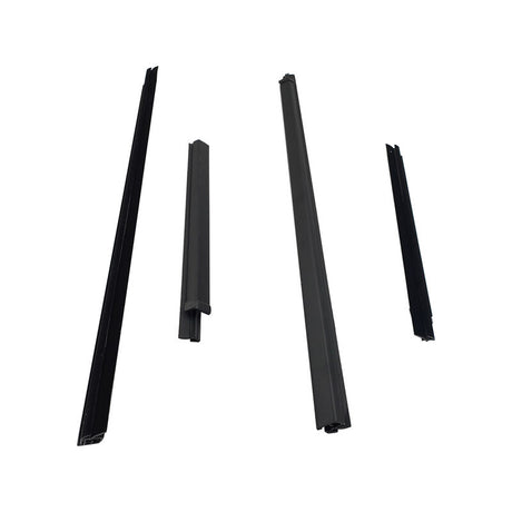 4Pieces Outer Window Seals Moulding Set Fit For Nissan Navara D40 For Mitsubishi Triton 80820EB700 2005-2014 - Machter