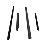 4Pcs Outer Window Seals Moulding Set Fit For Nissan Navara D40 For Mitsubishi Triton 80820EB700 2005-2014 WDS-NS001 - Machter