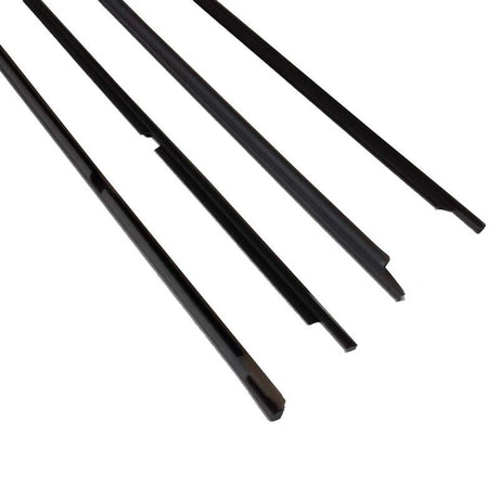 4 x Weather Strips Window Mould Fit For Toyota LandCruiser 100 105 Series Black - Machter