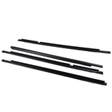 Black Window Seal Belt Weather Strips Fit For Toyota LandCruiser LC200 2008-2016 WDS-TA012 - Machter