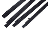 Front Rear Outer Door Belt Weatherstrip Fit For Toyota Hilux LN85 RN85 LN106 1989-1997 WDS-TA014 - Machter