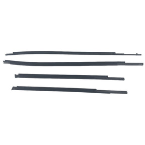4 Pcs Outer Window Mould Seal Trim Fit For Toyota Hilux Revo 4 Doors 2015-2021 WDS-TA016 - Machter