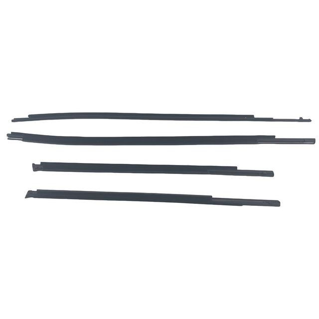 4 Pcs Outer Window Mould Seal Trim Fit For Toyota Hilux Revo 4 Doors 2015-2021 WDS-TA016 - Machter