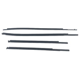4 Pcs Outer Window Mould Seal Trim Fit For Toyota Hilux Revo 4 Doors 2015-2021 WDS-TA016 - Machter