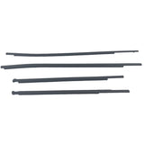 4 Pcs Outer Window Mould Seal Trim Fit For Toyota Hilux Revo 4 Doors 2015-2021 WDS-TA016 - Machter
