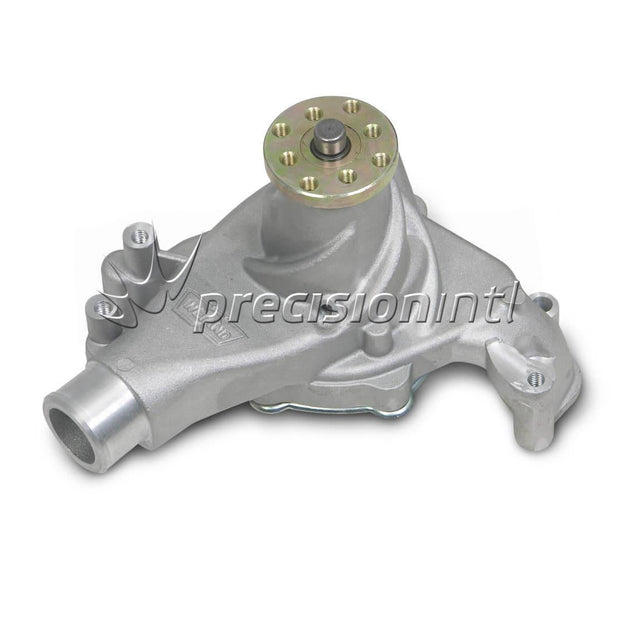 Action Plus Water Pump SBC Long Satin Finish WEI9240 - Weiand - Water Pumps - Weiand