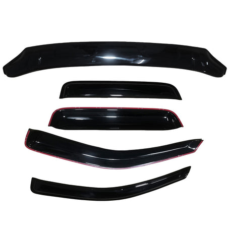 Bonnet Protector & Weathershields Visor Fit For Isuzu Dmax 2007-2012 WESKIT-IS002 - Machter