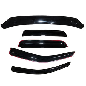 Bonnet Protector & Weathershields Visor Fit For Isuzu Dmax 2007-2012 WESKIT-IS002 - Machter