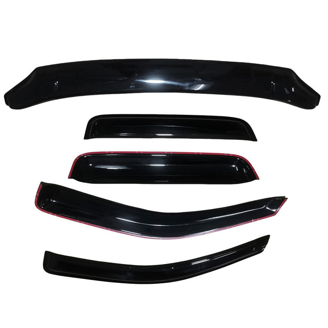 Bonnet Protector & Weathershields Visor Fit For Isuzu Dmax 2007-2012 WESKIT-IS002 - Machter
