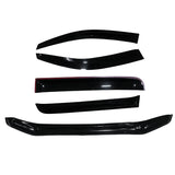 Bonnet Protector & Weathershields Window Visors Fit For Toyota Hilux 2005-2011 WESKIT-TA005 - Machter