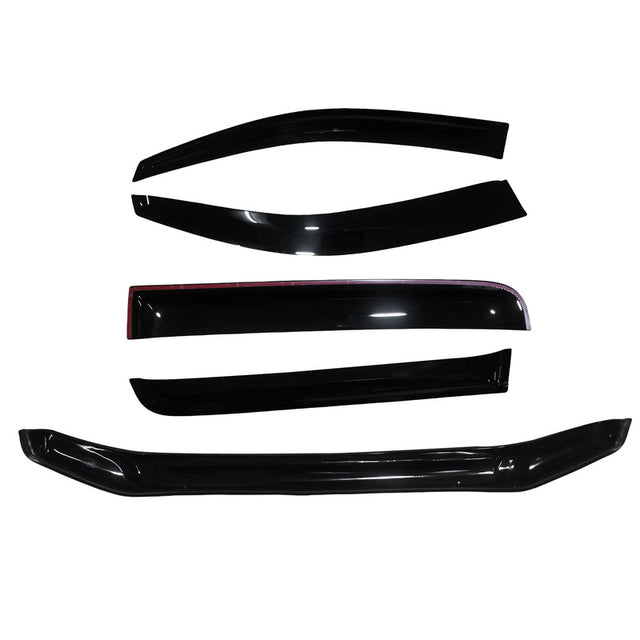 Bonnet Protector & Weathershields Window Visors Fit For Toyota Hilux 2005-2011 WESKIT-TA005 - Machter