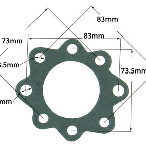 Thermostat Housing Gasket UNIVERSAL WATER OUTLET GASKET WG3 - PERMASEAL