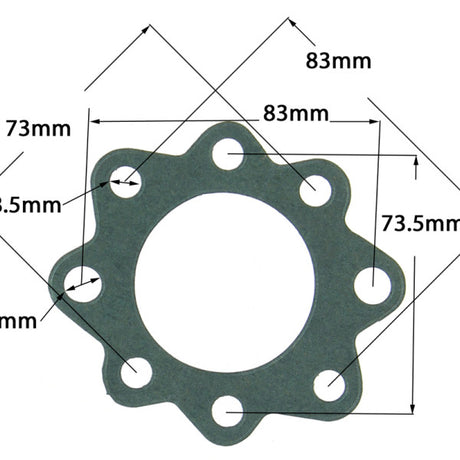 Thermostat Housing Gasket UNIVERSAL WATER OUTLET GASKET WG3 - Permaseal