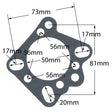 Universal Gasket UNIVERSAL WATER OUTLET GASKET WG7 - PERMASEAL