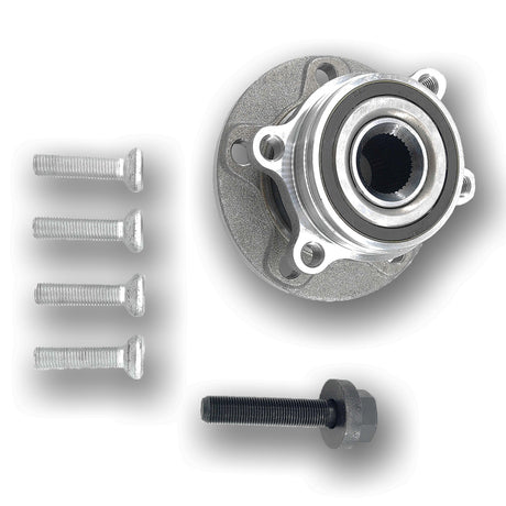 Front Wheel Bearing Hub Assembly Fit For Audi A1 A3 Q3 TT For Skoda Superb Yeti For Volkswagen Beetle Caddy EOS Golf WH-AU005-1PCS - Machter