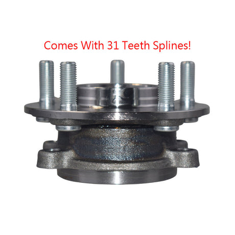 1 x Front Wheel Bearing Hub 31 Teeth Splines Fit For Mazda CX-5 KE KF CX-8 KG Mazda 6 GJ GL - Machter