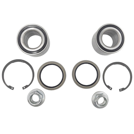Pair Front Wheel Bearing Kit Fit For Ford Laser KF KH KJ KN KQ For Mazda 323 BA BG BJ MX-5 NA NB Premacy CP For Kia Mentor FA FB ZPN-34199 1989-2003 - Machter