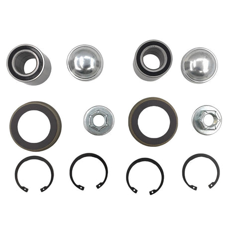 2 Pieces Rear Wheel Bearing Kit Fit For Mazda 2 DY 1.5L 2003-2007 For Ford Fiesta WP WQ Focus LR 1.8L 2.0L - Machter