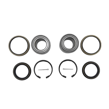 2Pieces Front Wheel Bearing Kit Left & Right Hand Side Fit For Toyota Prado KZJ95R RZJ95R VZJ95R VZJ120W VZJ121W VZJ125W 4x4 4 Door Wagon 1996-2005 - Machter