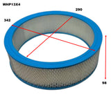Sports Air Filter 13.5" X 4" Element 13.5" X 4" Element WHP13X4 - Wesfil | Universal Auto Spares