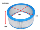 Sports Air Filter 14" X 6" Element 14" X 6" Element WHP14X6 - Wesfil | Universal Auto Spares