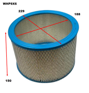 Sports Air Filter 9" X 6" Element 9" X 6" Element WHP9X6 - Wesfil | Universal Auto Spares