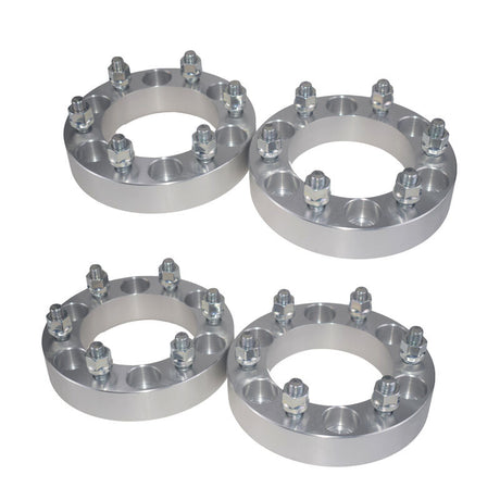 4 Pieces 35mm 6 Stud 6 x 139.7 M12 x 1.5 Wheel Spacers Fit For Toyota Hilux Pajero Triton Ranger Montero - Machter