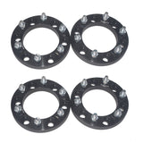 4 Pcs 25mm 6 Stud 6x139.7 M12x1.5 Wheel Spacers Fit For Toyota Hilux Pajero Triton Ranger WHS-003-4PCS - Machter