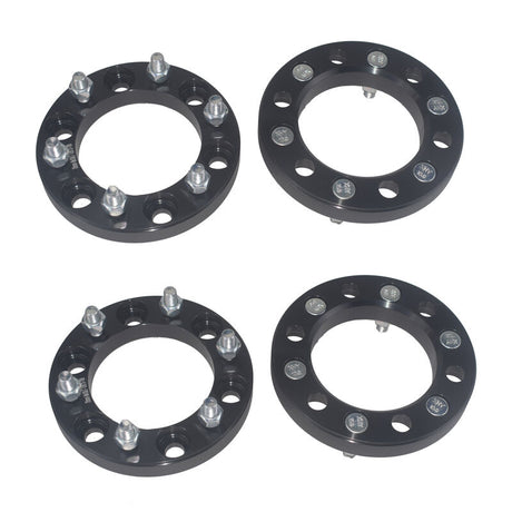4 Pieces 25mm 6 Stud 6x139.7 M12x1.5 Wheel Spacers Fit For Toyota Hilux Pajero Triton Ranger - Machter