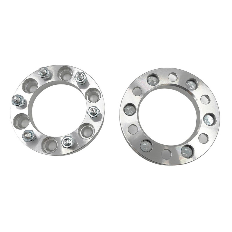 2 x Aluminium Wheel Spacer 6 Lug 6 x 139.7 20mm Fit For Mitsubishi Montero Pajero WHS-007-2PCS - Machter