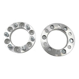2 x Aluminium Wheel Spacer 6 Lug 6 x 139.7 20mm Fit For Mitsubishi Montero Pajero WHS-007-2PCS - Machter
