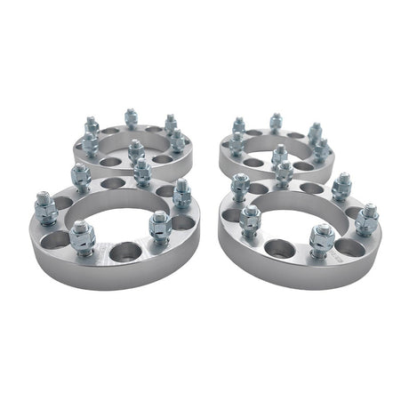 4 Pieces 6 x 139.7 Wheel Spacers 30mm 1.25" 6 Stud Fit For Toyota Land Cruiser For Mitsubishi Montero For Hummer H3 - Machter