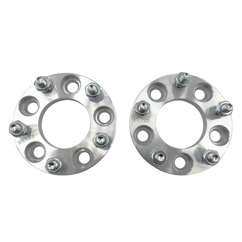 Hub Wheel Spacer Adapters 15 mm 5 x 114.3 To 5 x 120 , CB 73.1 M12 x 1.5 WHS-010-2PCS - Machter