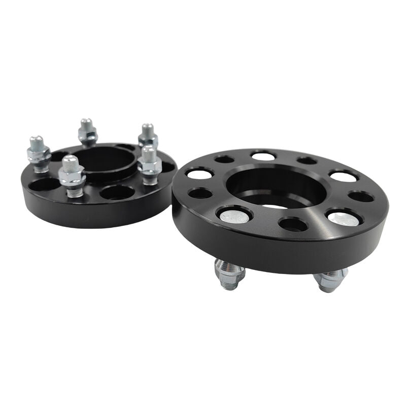 2 Pcs 25mm 5X114.3 Black Wheel Spacer Adapters Fit For Ford Falcon BA BF WHS-018-2PCS - Machter
