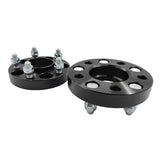 2 Pcs 25mm 5X114.3 Black Wheel Spacer Adapters Fit For Ford Falcon BA BF WHS-018-2PCS - Machter