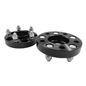 2 Pcs 25mm 5X114.3 Black Wheel Spacer Adapters Fit For Ford Falcon BA BF WHS-018-2PCS - Machter