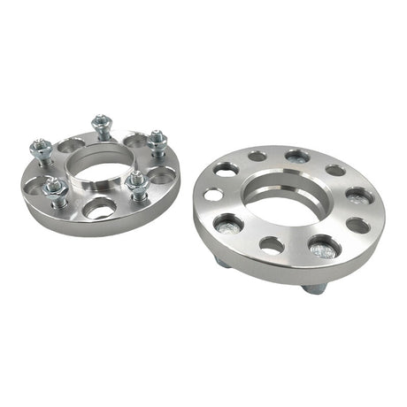 2 x Wheel Spacer Adaptor Fit For Holden Commodore VB VZ Aluminium Silver 20mm 155mm - Machter