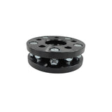 2 x 15mm Thick Black Wheel Spacer Adaptor CB: 56-56mm PCD: 5x100mm WHS-026-2PCS - Machter
