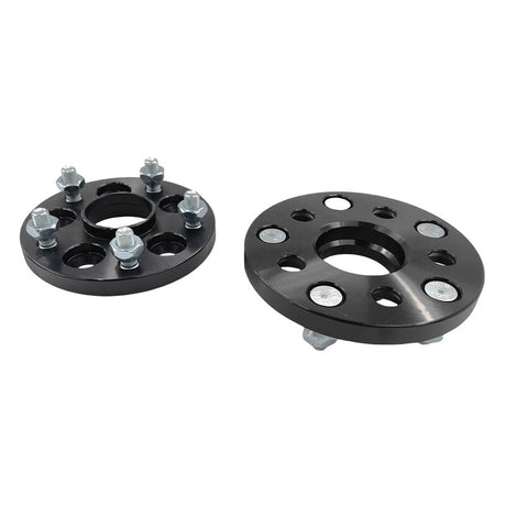 2 x 15mm Thick Black Wheel Spacer Adaptor CB: 56-56mm PCD: 5x100mm - Machter