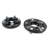 2 x 15mm Thick Black Wheel Spacer Adaptor CB: 56-56mm PCD: 5x100mm WHS-026-2PCS - Machter