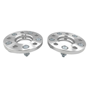 2 x 15mm Aluminium Wheel Spacer Adaptor Silver CB: 67-67mm Fit For Mazda WHS-027-2PCS - Machter