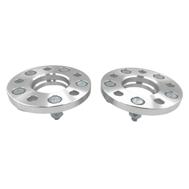 2 x 15mm Aluminium Wheel Spacer Adaptor Silver CB: 67-67mm Fit For Mazda WHS-027-2PCS - Machter