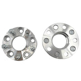 2 x 15mm Aluminium Wheel Spacer Adaptor Silver CB: 69.5-70.6mm Fit For Holden HQ WB WHS-028-2PCS - Machter