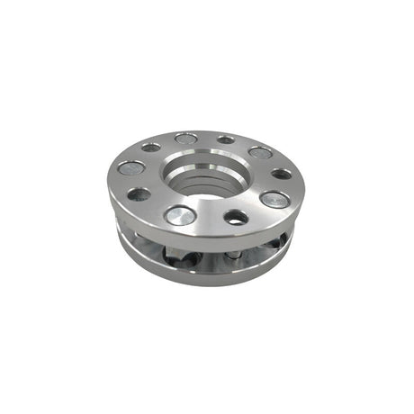 2 x 15mm Aluminium Wheel Spacer Adaptor Silver CB: 69.5-70.6mm Fit For Holden HQ WB - Machter