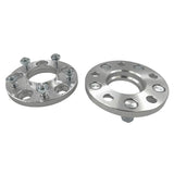 2 x 15mm Aluminium Wheel Spacer Adaptor Silver CB: 69.5-70.6mm Fit For Holden HQ WB WHS-028-2PCS - Machter