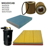 Filter Service KIT RSK188C Fits Ford/vw Filter Service KIT Ford/vw WK100CAB - Wesfil | Universal Auto Spares